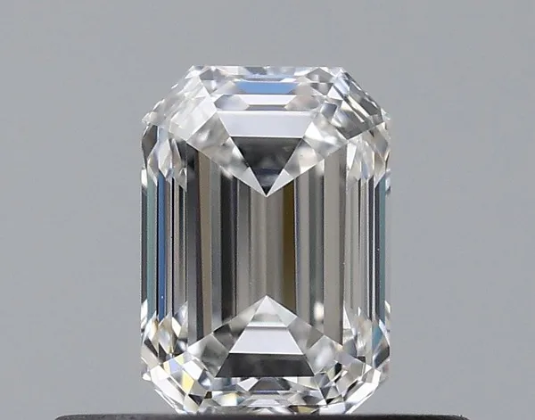 0.4ct EMERALD F VVS1 Natural diamond