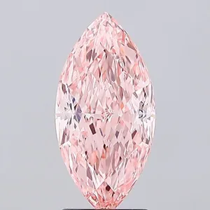 2.01ct MARQUISE Fancy Vivid Pink VVS2 Coloured Lab diamond