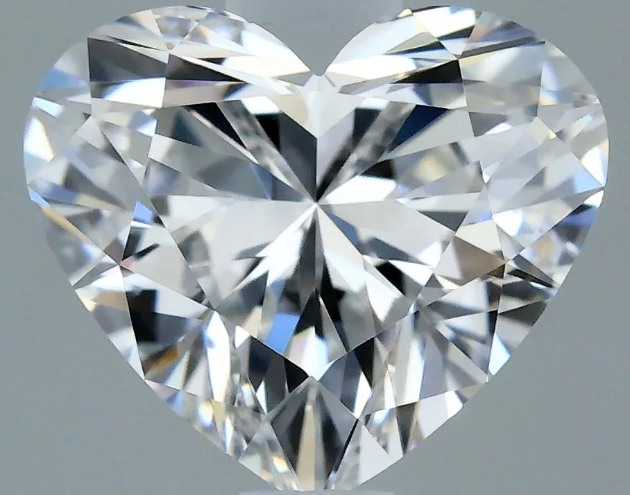 0.73ct HEART F IF Natural diamond