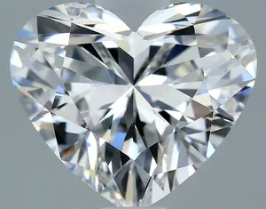 0.73ct HEART F IF Natural diamond
