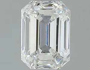 0.53ct EMERALD F VS1 Natural diamond