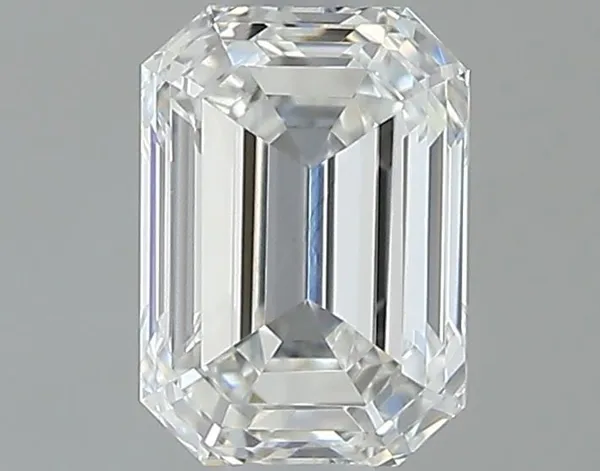 0.53ct EMERALD F VS1 Natural diamond