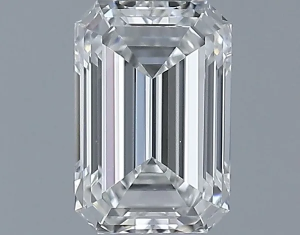 0.41ct EMERALD H VVS2 Natural diamond
