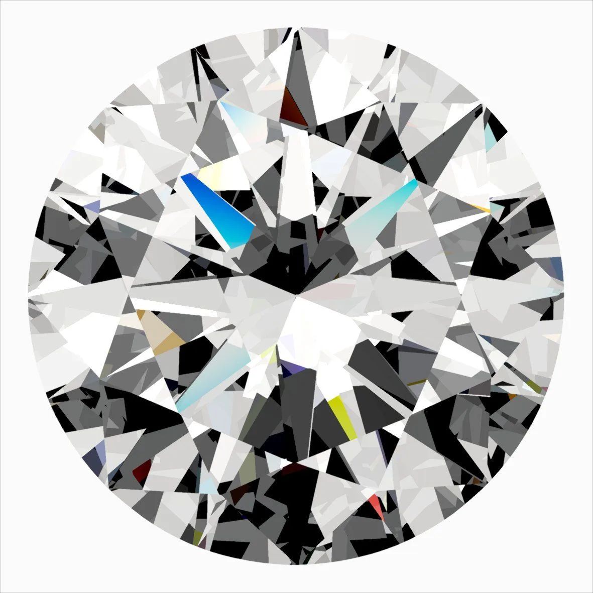 0.30ct ROUND E SI1 Natural diamond