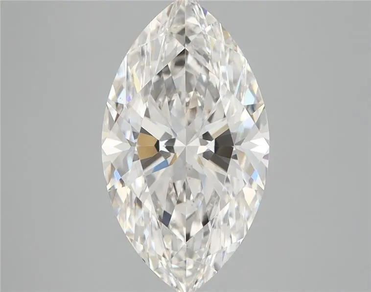 3.00ct MARQUISE Fancy Vivid Blue VS1 Coloured Lab diamond