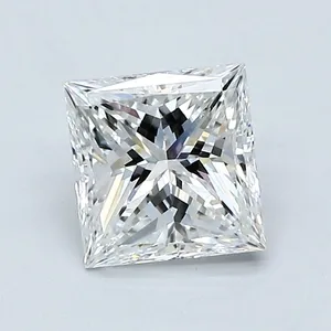 1.04ct PRINCESS F SI1 Natural diamond