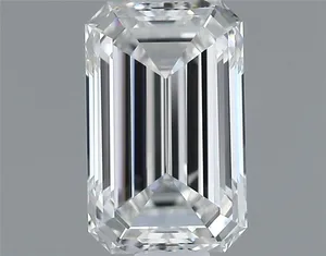 0.5ct EMERALD E VVS2 Natural diamond