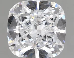 0.96ct CUSHION D VVS2 Lab diamond