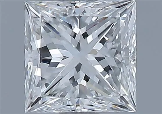 0.90ct PRINCESS E VVS2 Natural diamond
