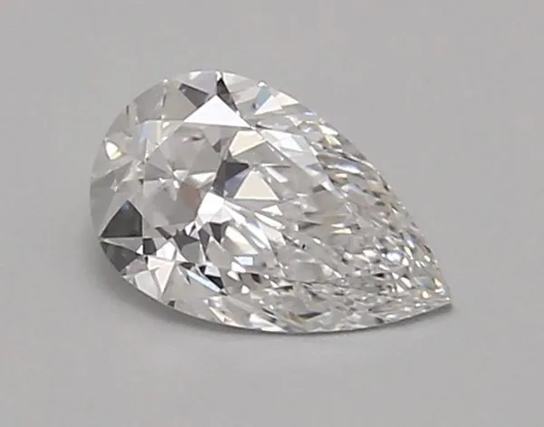 0.8ct PEAR D VVS1 Lab diamond