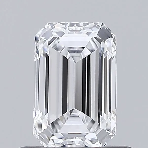0.56ct EMERALD D IF Lab diamond