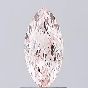 1ct MARQUISE Fancy Intense Pink VVS2 Coloured Lab diamond