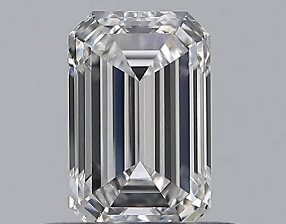 0.53ct EMERALD F VVS2 Natural diamond
