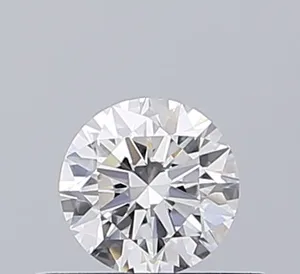 0.39ct ROUND D VVS2 Lab diamond