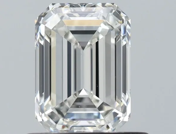 0.81ct EMERALD H VVS2 Natural diamond