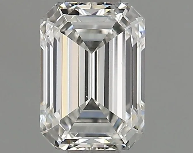 0.73ct EMERALD F VS1 Lab Grown diamond