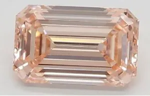 1.03ct EMERALD Fancy Intense Pink VS1 Coloured Lab diamond
