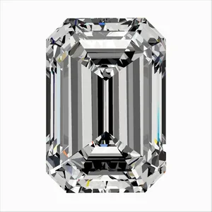 0.3ct EMERALD E IF Natural diamond