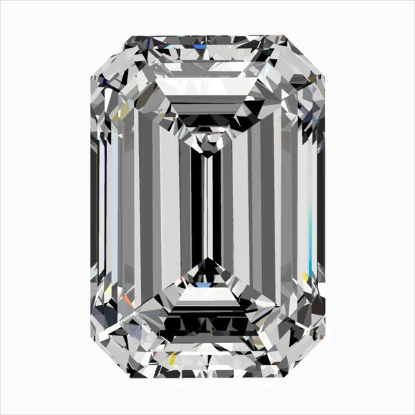 0.3ct EMERALD E IF Natural diamond
