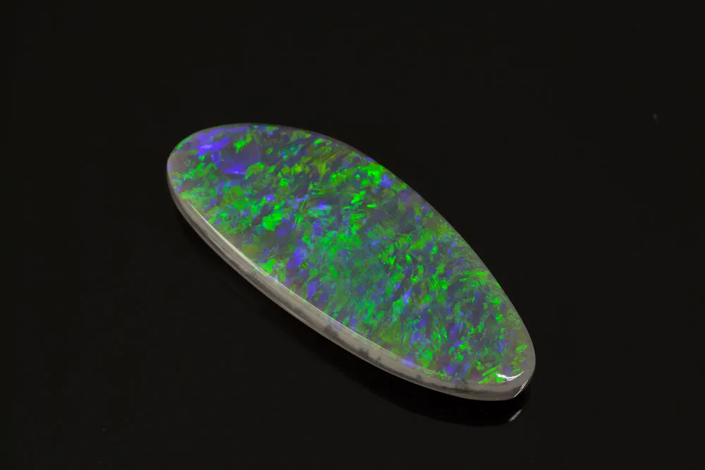 5.34ct Parti Opal, Cabochon gemstone