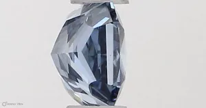 0.34ct RADIANT Fancy Vivid Blue VVS1 Coloured Lab diamond