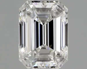 0.38ct EMERALD F VVS1 Natural diamond