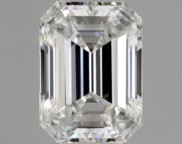 0.38ct EMERALD F VVS1 Natural diamond