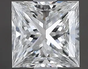 0.64ct PRINCESS G SI2 Natural diamond