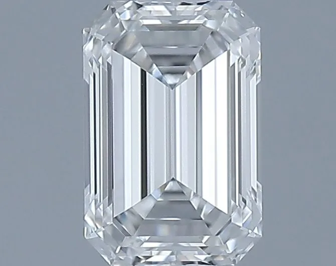 0.53ct EMERALD F VVS1 Natural diamond
