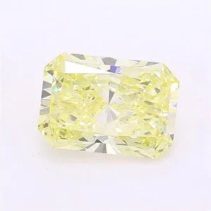 1.2ct RADIANT Fancy Yellow VVS2 Coloured Lab diamond