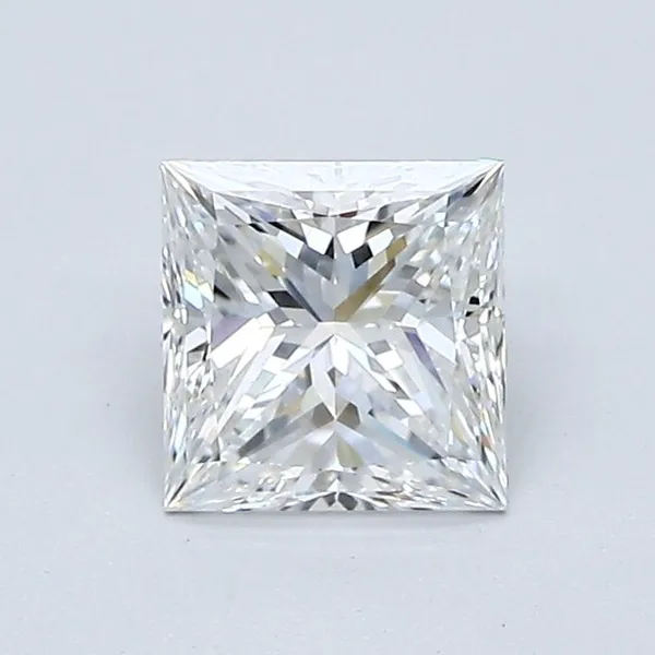 1ct PRINCESS E VS1 Natural diamond