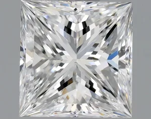0.9ct PRINCESS E VS1 Natural diamond