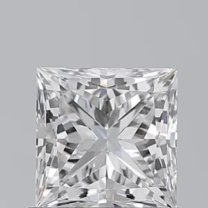 1.02ct PRINCESS E VS2 Natural diamond