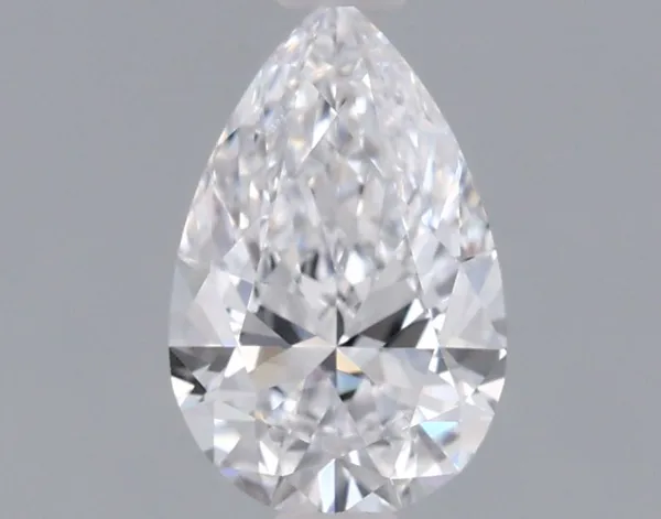 0.8ct PEAR D VVS2 Lab diamond