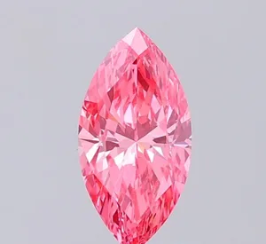 0.79ct MARQUISE Fancy Vivid Pink VS1 Coloured Lab diamond