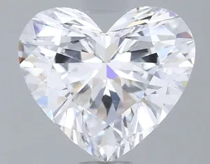 1ct HEART D VVS2 Lab diamond