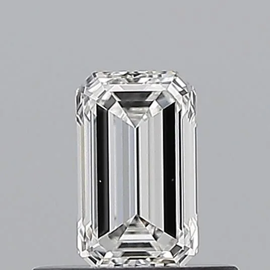 0.50ct EMERALD F VS1 Natural diamond