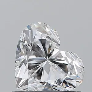 0.74ct HEART D VVS2 Natural diamond