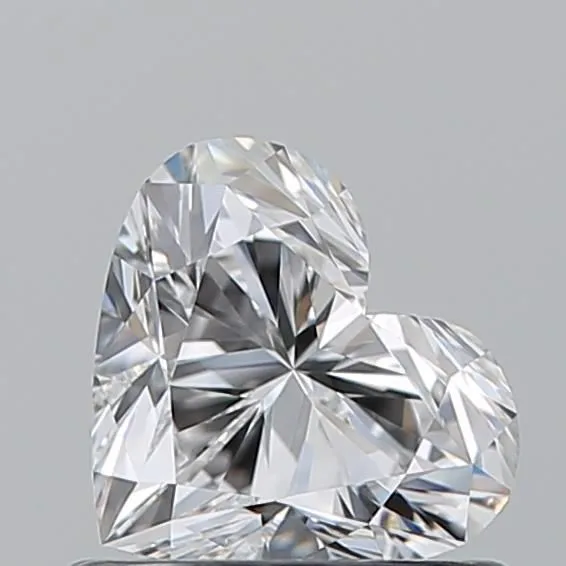 0.74ct HEART D VVS2 Natural diamond
