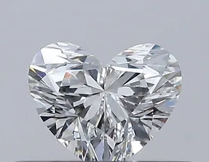 0.3ct HEART F VVS2 Natural diamond