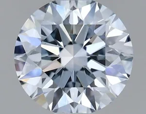 0.72ct ROUND Fancy Blue VVS2 Coloured Lab diamond