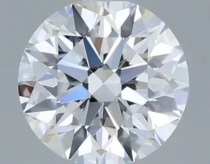 0.34ct ROUND D VS1 Lab diamond