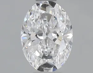 0.58ct OVAL D VVS2 Natural diamond