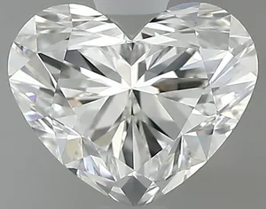1ct HEART H VVS2 Natural diamond