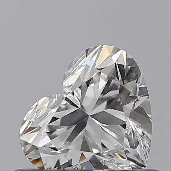 0.44ct HEART E VVS1 Natural diamond