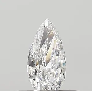 0.32ct PEAR D SI1 Natural diamond