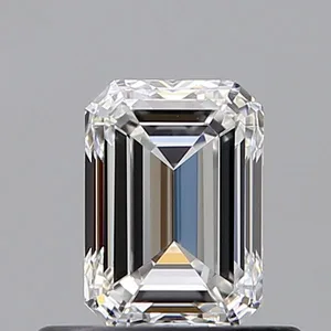 0.6ct EMERALD F VVS1 Natural diamond