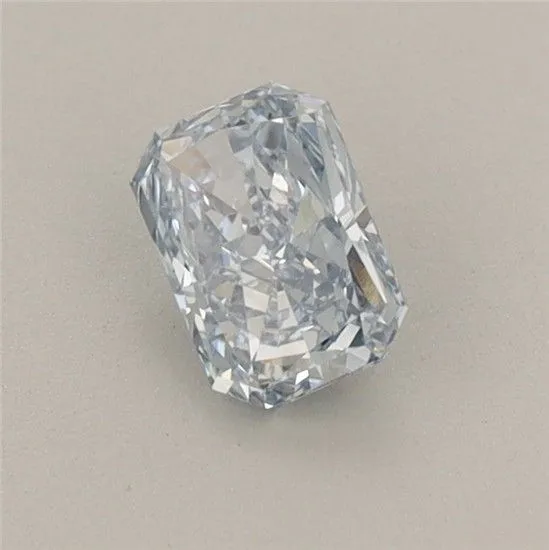 0.49ct RADIANT Fancy Intense Blue VS1 Coloured Lab diamond