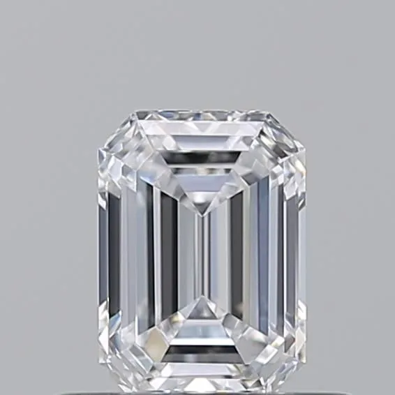 0.50ct EMERALD D VVS2 Natural diamond