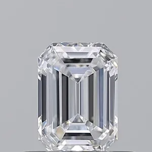 0.5ct EMERALD D VVS2 Natural diamond